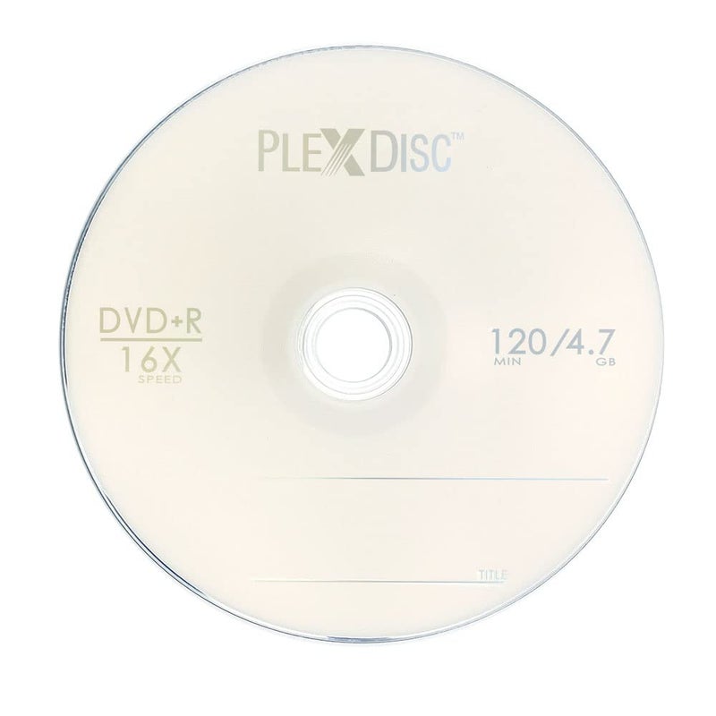 PlexDisc DVD+R 4.7GB 16x Branded Recordable Media Disc - 100pk Cake Box (FFP) 63C-815-BX - Image 3
